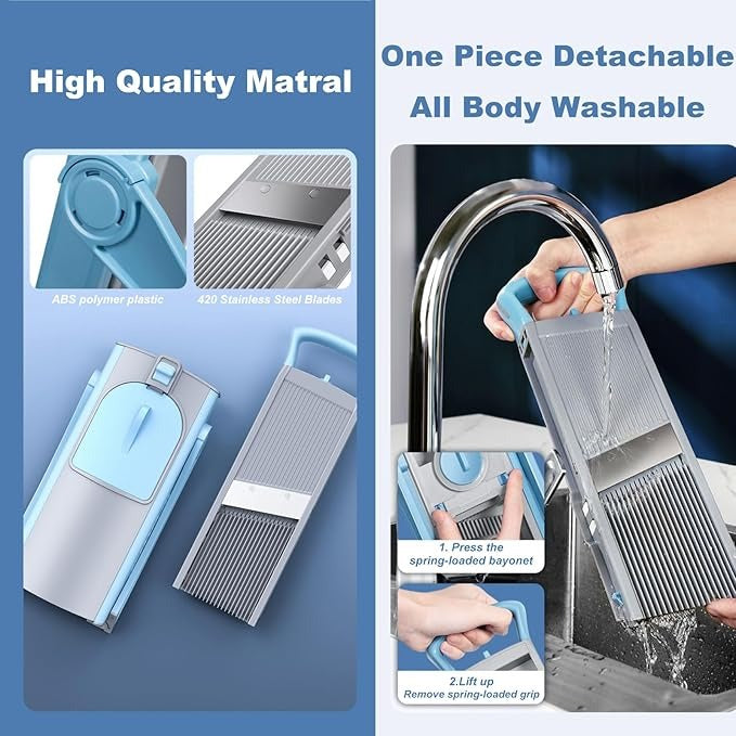 Multi-Function Vegetable Cutter with Storage Box